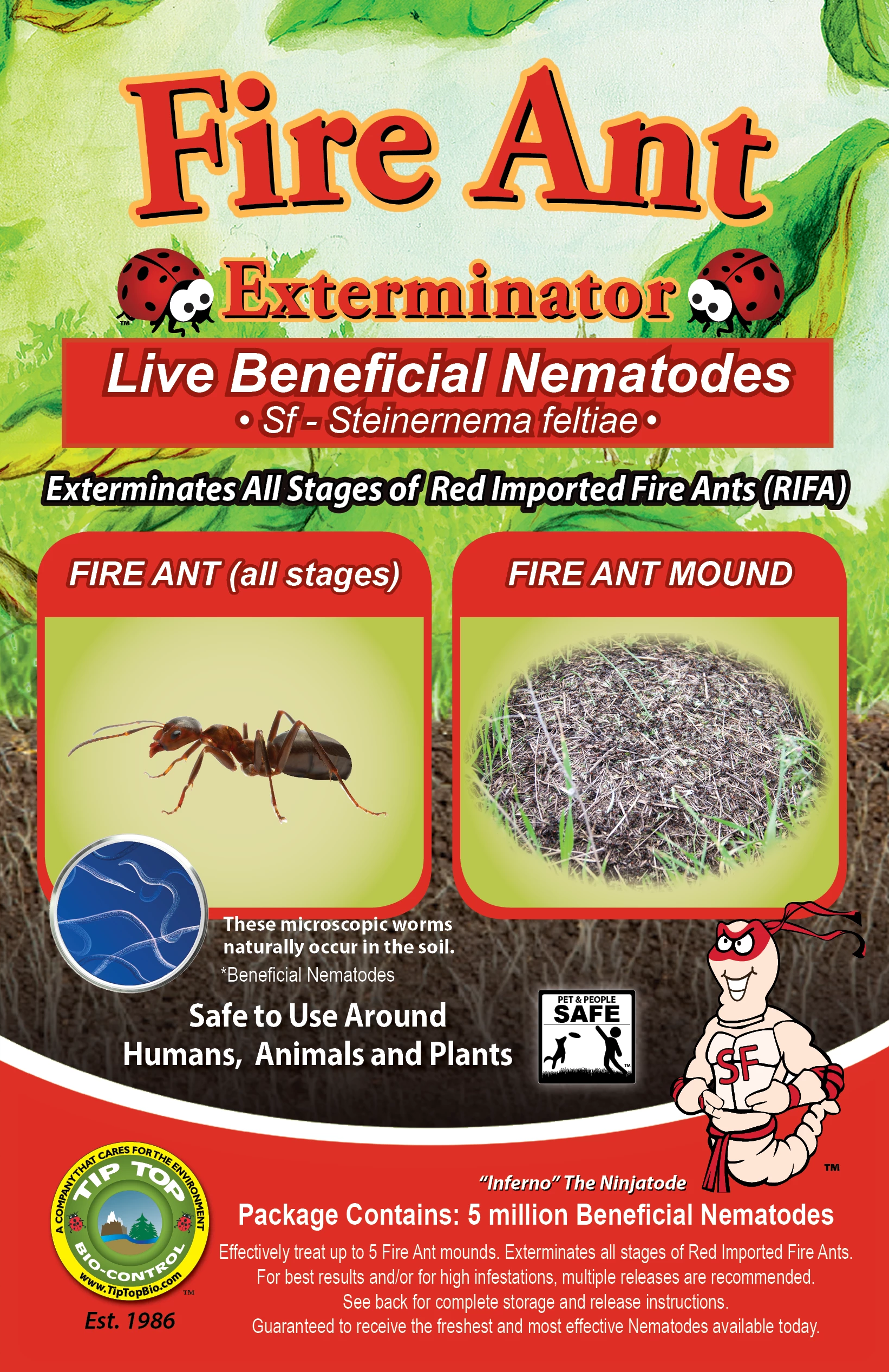 Fire Ant Exterminator - Sf Nematodes